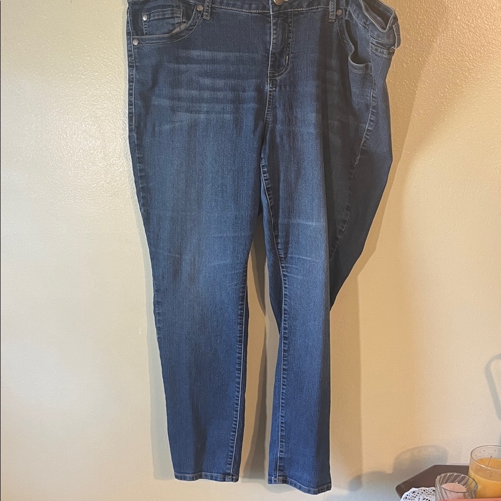 Torrid Blue Ankle & Cropped Jeans